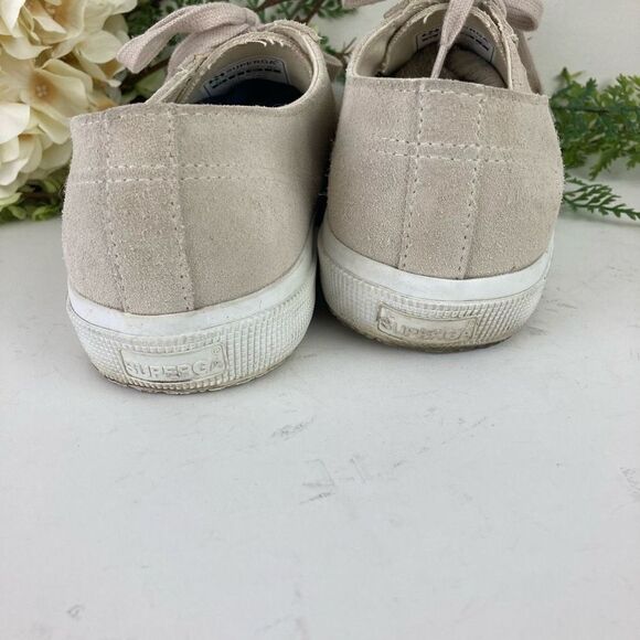 SUPERGA shoes | suede dove grey | size 8 | gym shoe - Picture 11 of 14